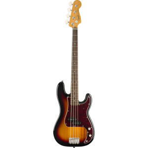 Squier Classic Vibe 60s Precision Bass Laurel Klavye 3-Color Sunburst Bas Gitar - Squier