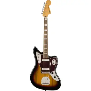 Squier Classic Vibe 70s Jaguar Laurel Klavye 3-Color Sunburst Elektro Gitar - 1