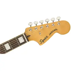 Squier Classic Vibe 70s Jaguar Laurel Klavye Siyah Elektro Gitar - 5
