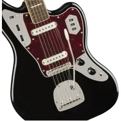 Squier Classic Vibe 70s Jaguar Laurel Klavye Siyah Elektro Gitar - 3