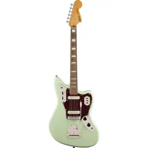 Squier Classic Vibe 70s Jaguar Laurel Klavye Surf Green Elektro Gitar - 1