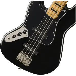 Squier Classic Vibe 70s Jazz Bass Solak Akcaagac Klavye Black Solak Bas Gitar - 3