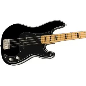 Squier Classic Vibe '70s Precision Bass Akçaağaç Klavye Black Bas Gitar - 4