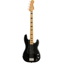 Squier Classic Vibe '70s Precision Bass Akçaağaç Klavye Black Bas Gitar - 1