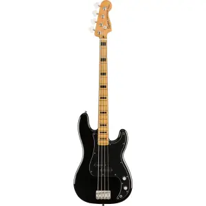 Squier Classic Vibe '70s Precision Bass Akçaağaç Klavye Black Bas Gitar - 1