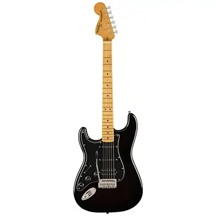 Squier Classic Vibe 70s Stratocaster HSS Solak Black Solak Elektro Gitar - 1