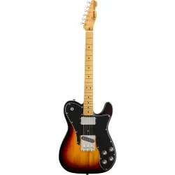 Squier Classic Vibe 70s Telecaster Custom Akcaagac Klavye 3-Color Sunburst Elektro Gitar - 1