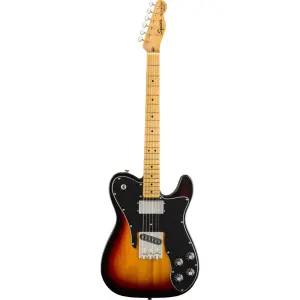 Squier Classic Vibe 70s Telecaster Custom Akcaagac Klavye 3-Color Sunburst Elektro Gitar - 1