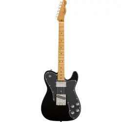 Squier Classic Vibe 70s Telecaster Custom Akcaagac Klavye Black Elektro Gitar - 1