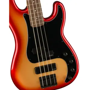 Squier Contemporary Active Precision Bass PH Roasted Akçaağaç Sap, Laurel Klavye Black PG Sunset Metallic Bas Gitar - 3