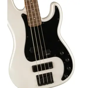 Squier Contemporary Active Precision Bass PH Roasted Akçağaç Sap Laurel Klavye Black PG Pearl White Bas Gitar - 3