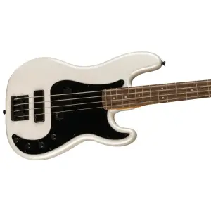 Squier Contemporary Active Precision Bass PH Roasted Akçağaç Sap Laurel Klavye Black PG Pearl White Bas Gitar - 4