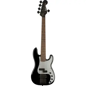 Squier Contemporary Active Precision Bass PH V Roasted Akçaağaç Sap Laurel Klavye Silver Anodized PG Black 5 Telli Bas Gitar - 1