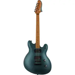 Squier Contemporary Active Starcaster Akçaağaç Klavye Gunmetal Metallic Elektro Gitar - 1