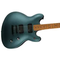Squier Contemporary Active Starcaster Akçaağaç Klavye Gunmetal Metallic Elektro Gitar - 4