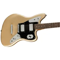 Squier Contemporary Jaguar Shoreline Gold Elektro Gitar - 4
