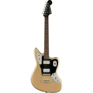 Squier Contemporary Jaguar Shoreline Gold Elektro Gitar - 1