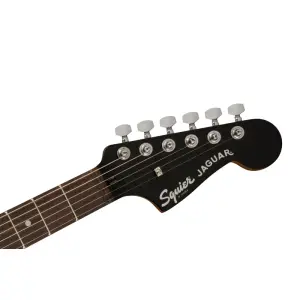 Squier Contemporary Jaguar Shoreline Gold Elektro Gitar - 5