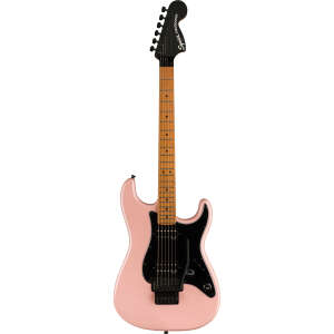 Squier Contemporary Stratocaster HH FR Akçaağaç Klavye Pembe Elektro Gitar - 1