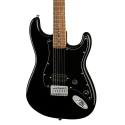 Squier FSR Affinity Stratocaster H Hard Tail Laurel Klavye Black PG Black Elektro Gitar - 3