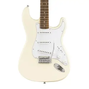 Squier FSR Affinity Stratocaster Laurel Klavye WPG Olympic White Elektro Gitar - 2
