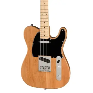 Squier FSR Affinity Telecaster Akçaağaç Klavye Black PG Natural Elektro Gitar - 3