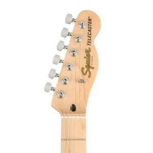 Squier FSR Affinity Telecaster Akçaağaç Klavye Black PG Natural Elektro Gitar - 4
