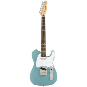 Squier FSR Affinity Telecaster Laurel Klavye White PG Ice Blue Metallic Elektro Gitar - Squier