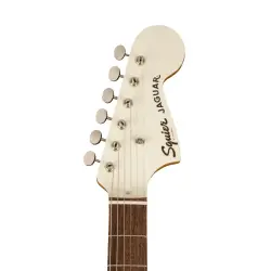 Squier FSR Classic Vibe 60s Jaguar Tort PG Laurel Klavye Olympic White Matching Headstock Elektro Gitar - 4