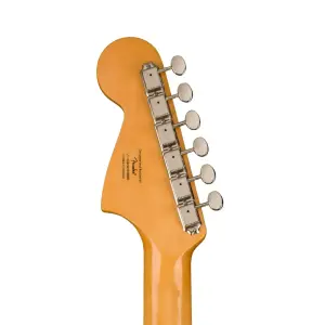 Squier FSR Classic Vibe 60s Jaguar Tort PG Laurel Klavye Olympic White Matching Headstock Elektro Gitar - 5