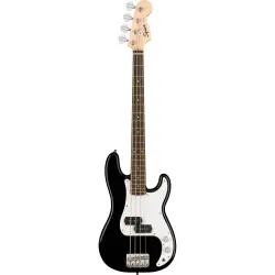 Squier Mini Precision Bass Laurel Klavye Black Bas Gitar - 1