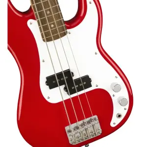 Squier Mini Precision Bass Laurel Klavye Dakota Red Bas Gitar - 3