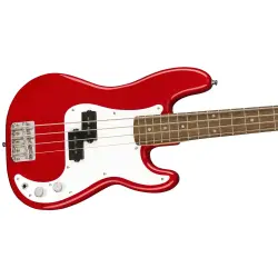 Squier Mini Precision Bass Laurel Klavye Dakota Red Bas Gitar - 4