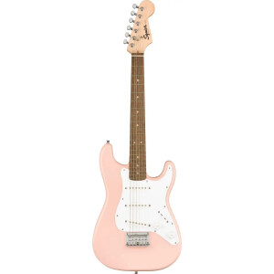 Squier Mini Strat Laurel Klavye Shell Pink Elektro Gitar - Squier