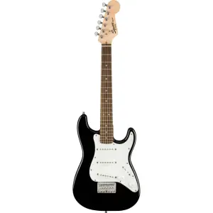 Squier Mini Strat V2 Laurel Klavye Black Elektro Gitar - 1