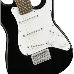 Squier Mini Strat V2 Laurel Klavye Black Elektro Gitar - 3