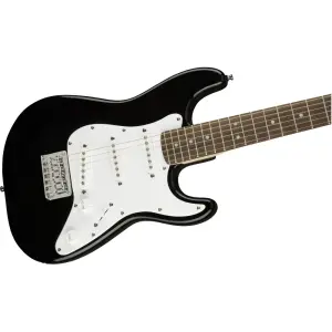 Squier Mini Strat V2 Laurel Klavye Black Elektro Gitar - 4