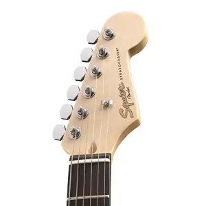 Squier MM Strat Hard Tail Black Elektro Gitar - 4