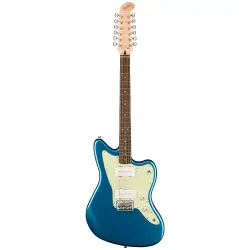 Squier Paranormal Jazzmaster XII Laurel Klavye MPG Lake Placid Blue Elektro Gitar - 1