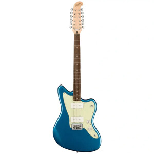 Squier Paranormal Jazzmaster XII Laurel Klavye MPG Lake Placid Blue Elektro Gitar - Squier
