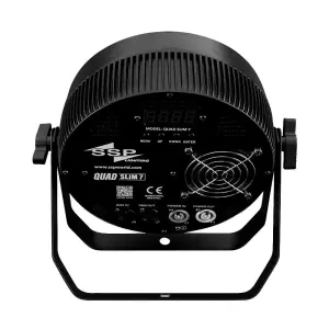 Ssp Deron Quad Slim 7 Led Par Rgbw - 3