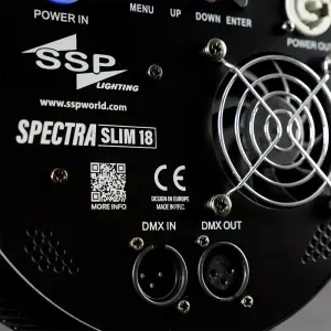 Ssp Deron Spectra Slim 18 Led Par Rgbwauv - 6