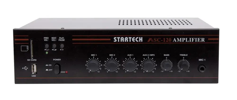 Startech - Startech ASC 120 4-16 Ohm 120 Watt Trafolu Amfi