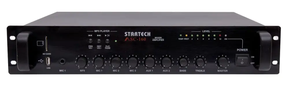 Startech - Startech ASC 160 4-16 Ohm 160 Watt Trafolu Amfi