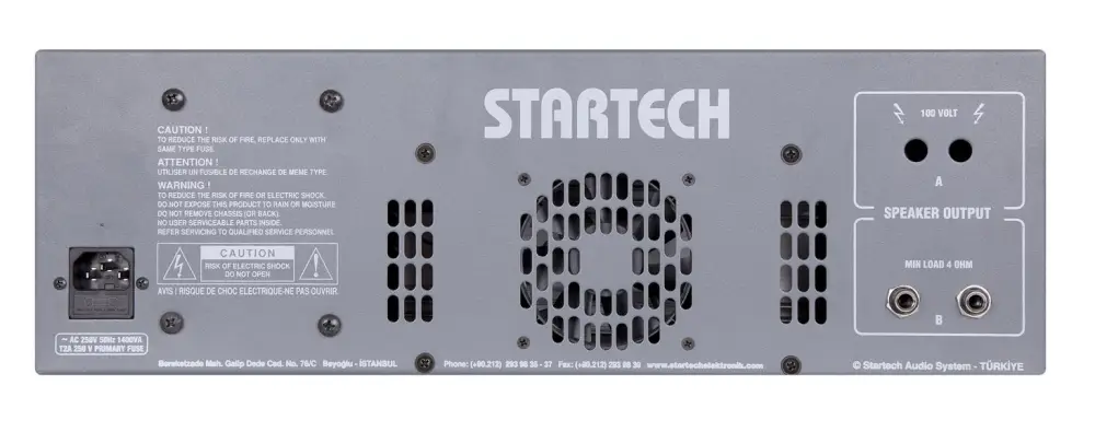Startech COOPER REV/400 400 Watt Mono Power Mikser Amfi - 2