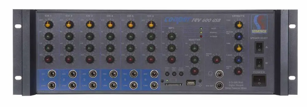 Startech COOPER Rev/600T USB 6-Kanal 2-Bölge Trafolu 600W Power Mikser - 1