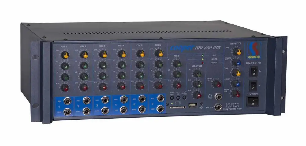 Startech COOPER Rev/600T USB 6-Kanal 2-Bölge Trafolu 600W Power Mikser - 3