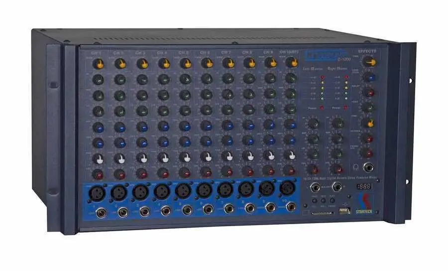 Startech CRAYZ USB C/1200 2x600 Watt Power Mikser Amfi - 3