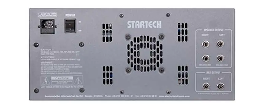 Startech FOCUS F6/600 2x300 Watt Power Mikser Amfi - 2