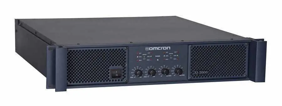 Startech OMCRON Q-2000 2U 4X500 Watt Rack Tipi Power Amfi - 3